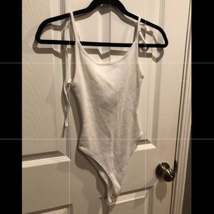 Tie Strap Tank Bodysuit